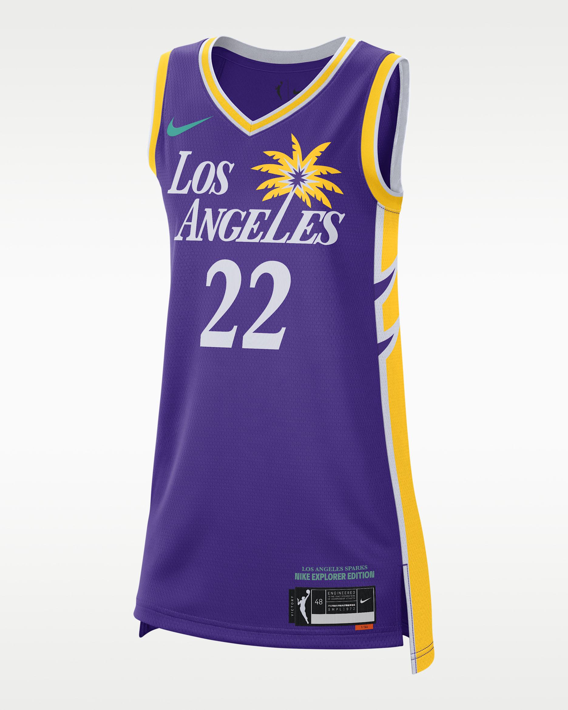 Los Angeles Sparks Explorer Edition Nike Dri-FIT WNBA Victory